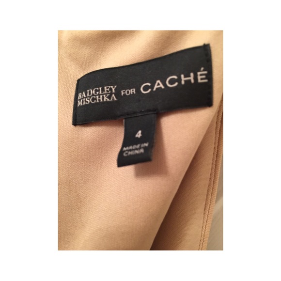 Cache Gold Sequin Dress - Picture 6 of 6